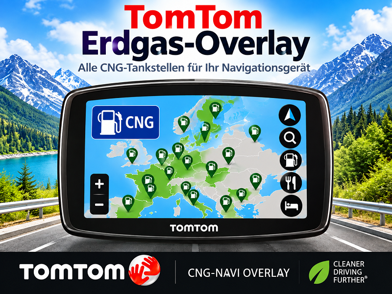 TomTom Erdgas-Overlay